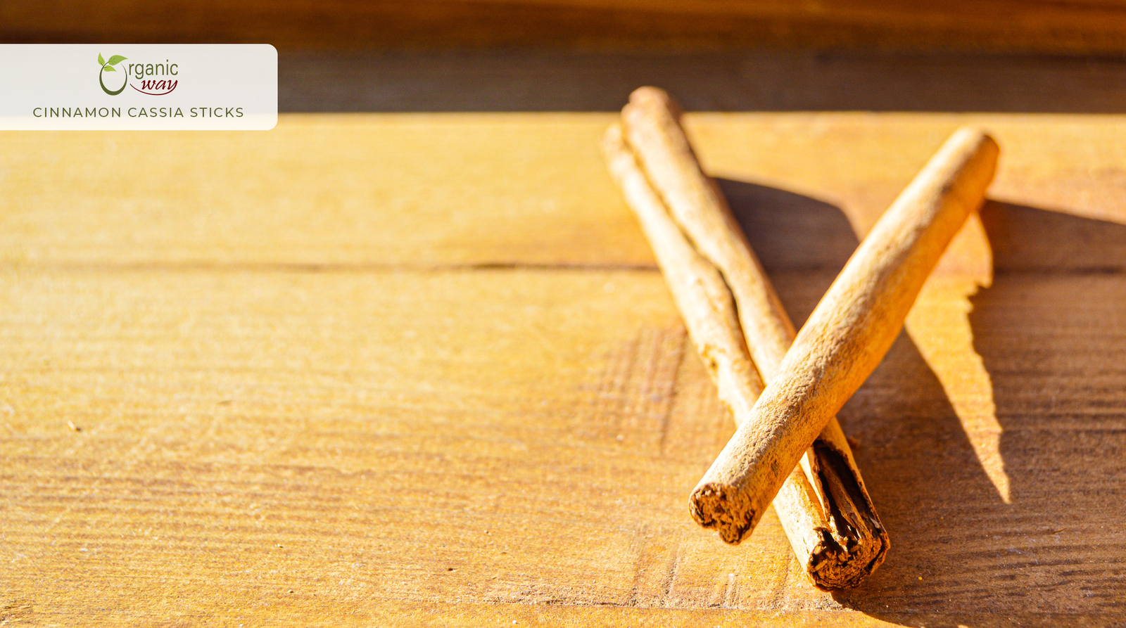 Organic Way Cinnamon Cassia Sticks – Organic, Kosher & USDA Certified